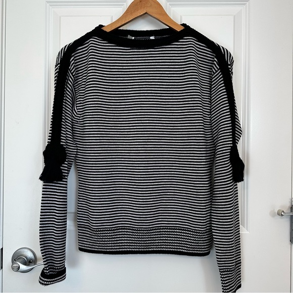 SOLD! on ebay MAX MARA Label-cut Bellico Striped Wool Jumper Sweater Size: s US4 - Picture 9 of 16